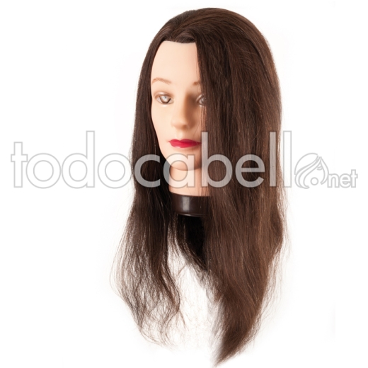 TETE CHEVEUX NATURELS 45-50 CM