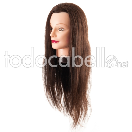 TETE CHEVEUX NATURELS 55-60 CM