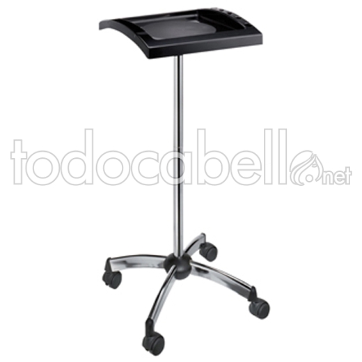 TABLE SERVICE NOIRE 39X39X9