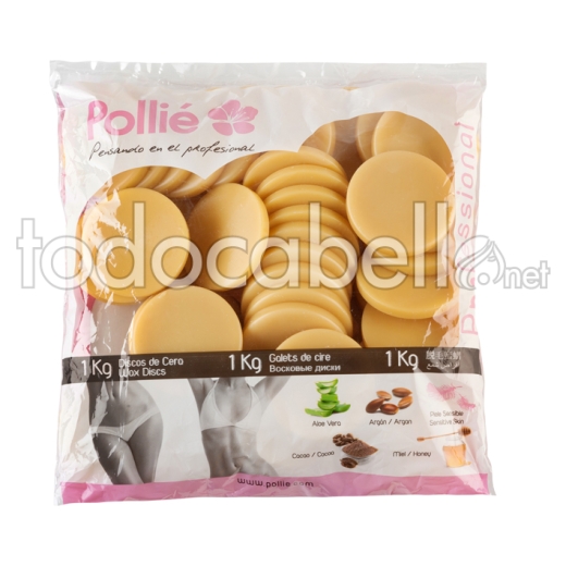 SAC 1 KG.DISQUES CIRE MIEL