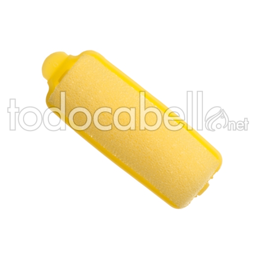 DZ.BIGOUDIS MOUSSE JAUNE Ø22 MM