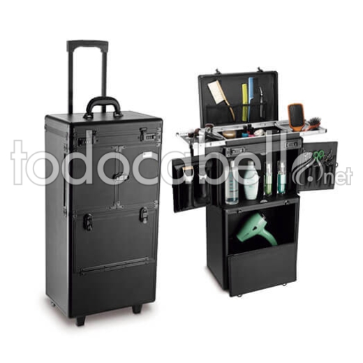 VALISE COIFFURE ALU.(VIDE)