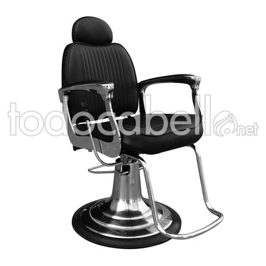 FAUTEUIL TRADITIONNEL NOIR COIFFEUR