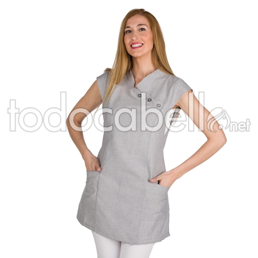 BLOUSE MOD.21602130 GRIS-TAILLE UNIQUE