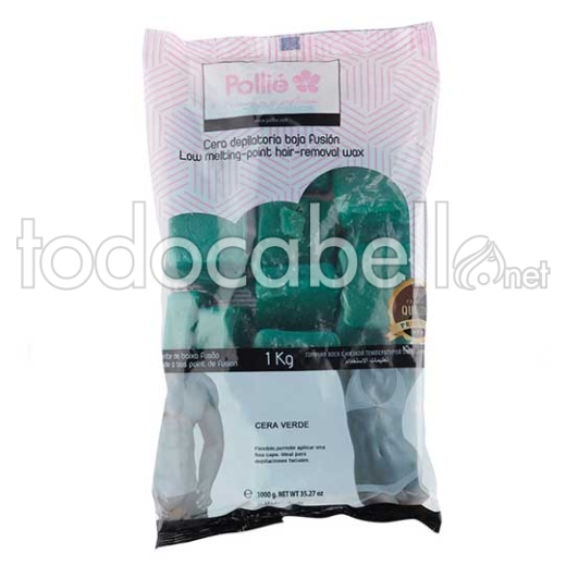 CIRE VERT EN TABLETTES 1 KG.FUSION RAPIDE