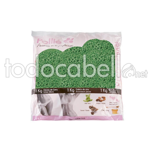 SACHET 1KG. PERLES CIRE ALOE VERA