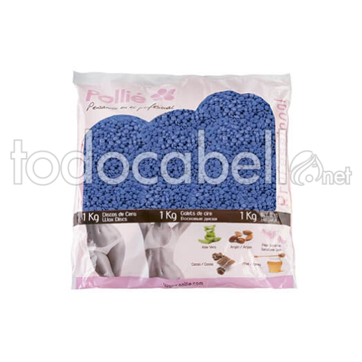 SACHET 1KG. PERLES CIRE AZULENE