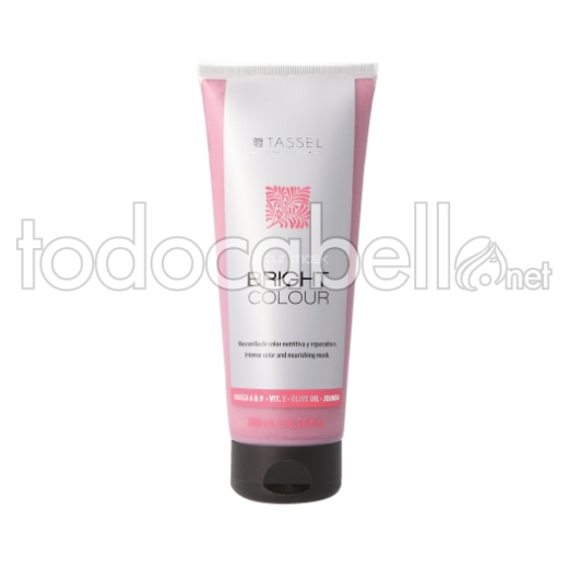 MASQUE CAPILLAIRE TASSEL 200 ML.COULEUR ROSE