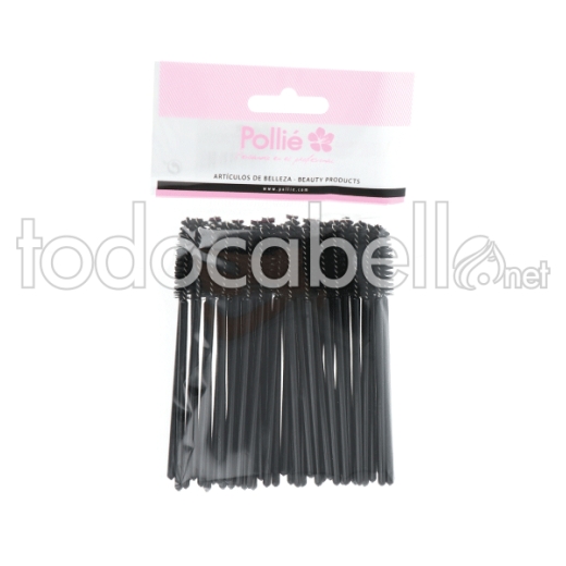 50 BROSSES À MASCARA JETABLES