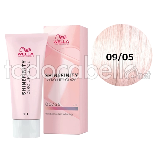 Wella Shinefinity Color Glaze 09/05 Silk Blush