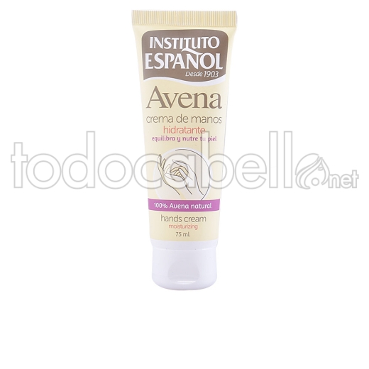 Instituto Español Avena Crema Manos Hidratante Tubo 75 Ml