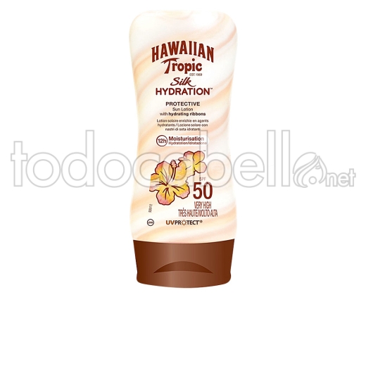 Hawaiian Tropic Silk Sun Lotion Spf50 180 Ml