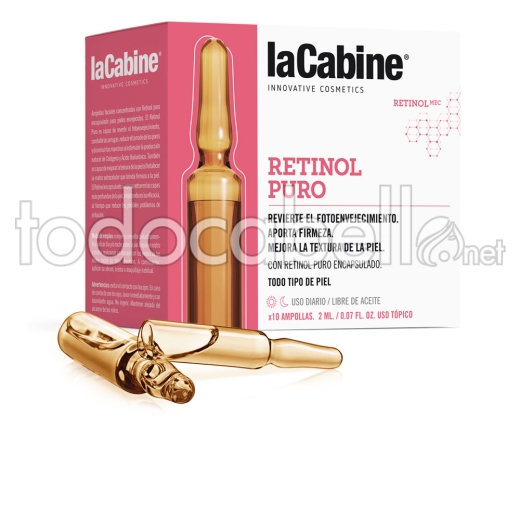 La Cabine Ampollas Retinol Puro 10x2ml