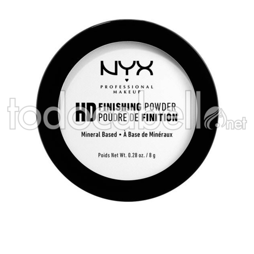 Nyx Hd Finishing Powder Mineral Based ref translucent 8 Gr