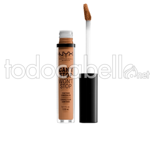 Nyx Can't Stop Won't Stop Contour Concealer ref neutral Tan 3,5 Ml