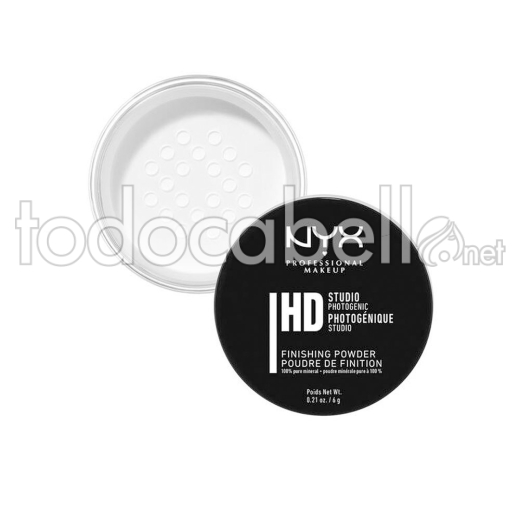 Nyx Hd Studio Photogenic Finishing Powder ref translucent 6 Gr