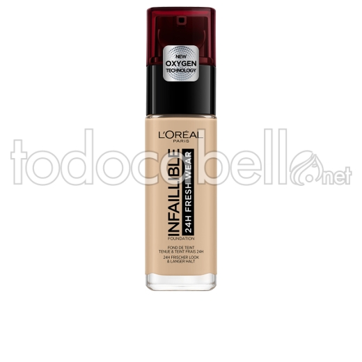 L'oréal Paris Infaillible 24h Fresh Wear Foundation ref 125-naturel Rose 30 M