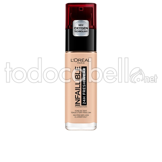 L'oréal Paris Infaillible 24h Fresh Wear Foundation ref 110-rose Vanilla 30 M