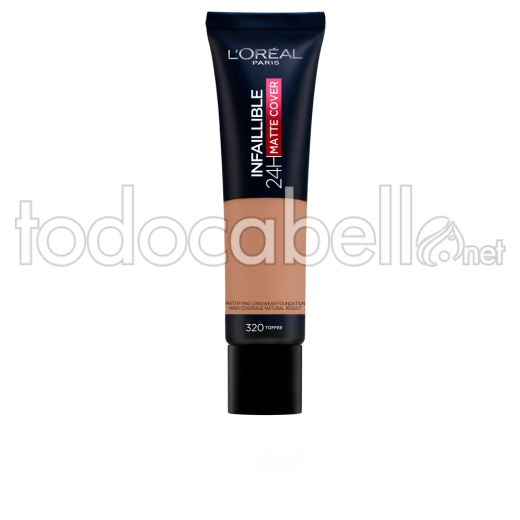 L'oréal Paris Infaillible 24h Matte Cover Foundation ref 320-toffee