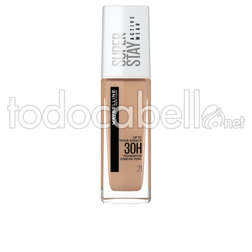 Maybelline Superstay Activewear 30h Foundation ref 21-nude Beige 30 Ml