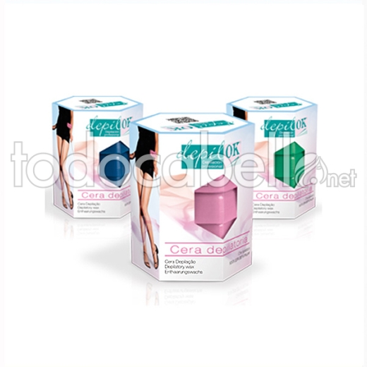 Depil-ok Cera Rosa 4 Pastillas 290Gr