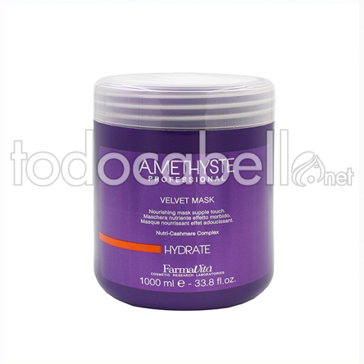 Farmavita Amethyste Velvet Hydrate Mascarilla 1000 Ml