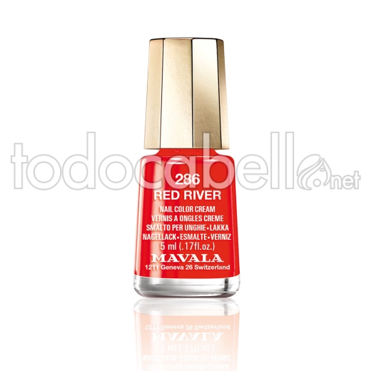 Mavala Nail Color ref 286-red River 5 Ml