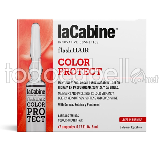 La Cabine Flash Hair Color Protect 7 X 5ml                                    