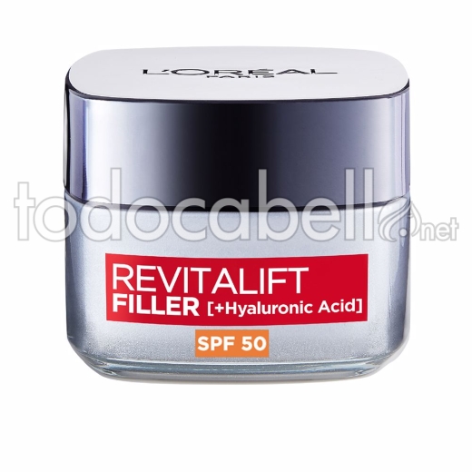 L'oréal Paris Revitalift Filler ácido Hialurónico Crema Día Spf50 50 Ml