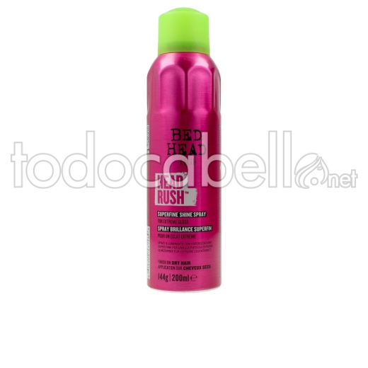 Tigi Bed Head Headrush Superfine Shine Spray 200 Ml