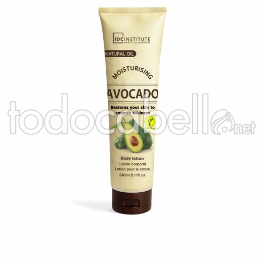 Idc Institute Natural Oil Body Lotion ref avocado 240 Ml