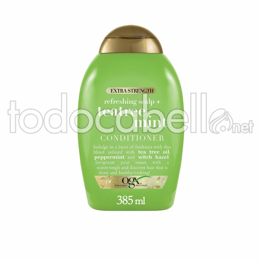 Ogx Teatree Mint Refreshing Scalp Hair Conditioner 385 Ml