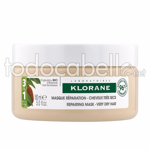 Klorane Reparación Mascarilla Al Cupuaçu Bio 150 Ml