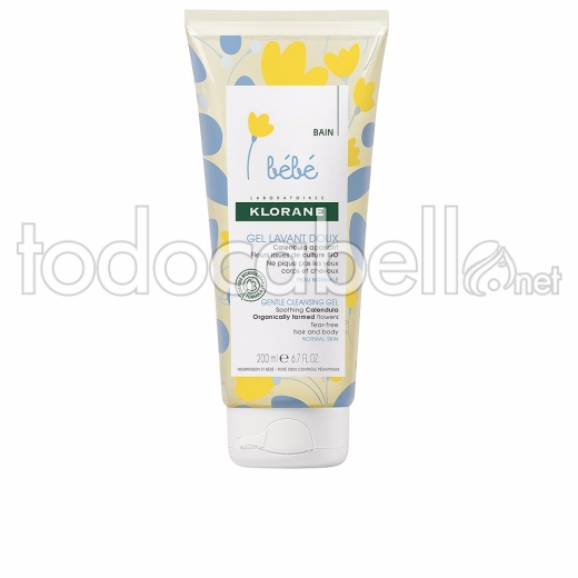 Klorane Bébé Gel Limpiador Suave 200ml