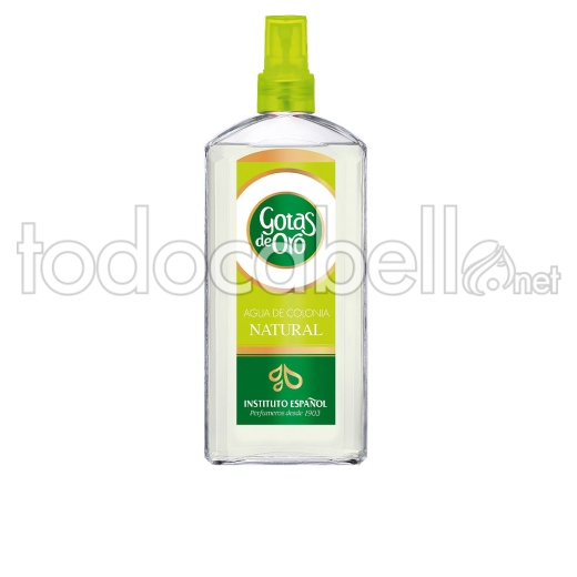 Instituto Español Gotas De Oro Natural Agua De Colonia Vaporizador 400ml