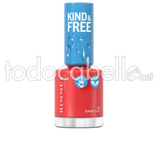 Rimmel London Kind & Free Nail Polish ref 155-sunset Soar 8 Ml