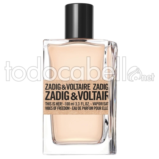 Zadig & Voltaire This Is Her! Eau De Parfum Vaporizador 100 Ml