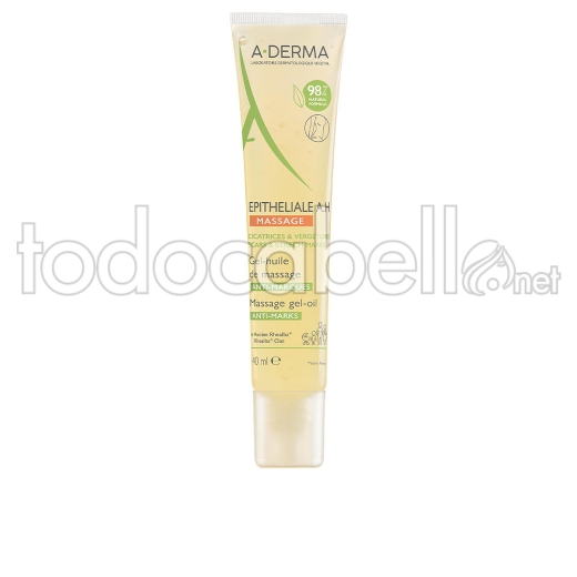 A-derma Epitheliale A.h. Massage Gel-aceite 40 Ml