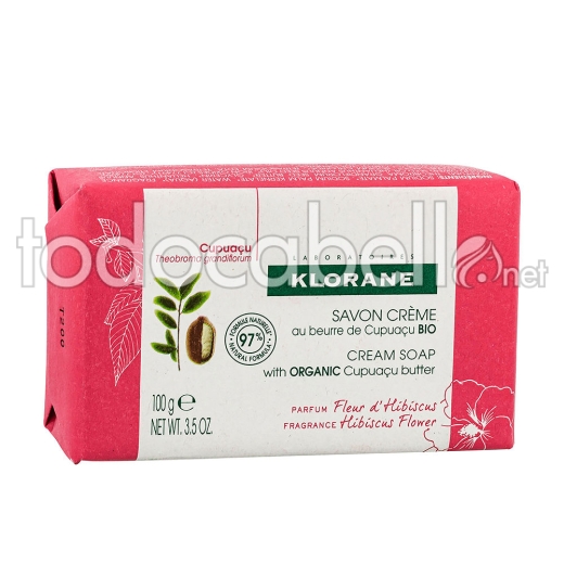 Klorane Flor De Hibisco Jabón Crema 100gr