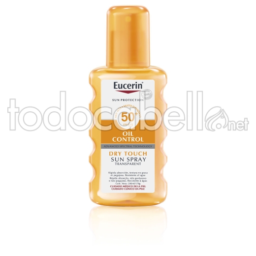 Eucerin Sun Protection Spray Transparente Spf50 200ml