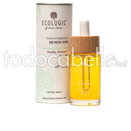 Ecologic Cosmetics Bio Facial Elixir Restore & Regenerate 30 Ml