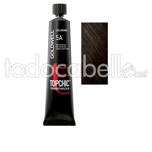 Goldwell Topchic Permanent Hair Color #5a 60 Ml