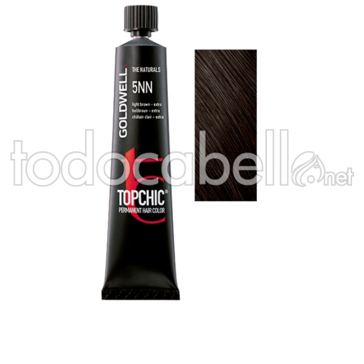 Goldwell Topchic Permanent Hair Color #5nn 60 Ml