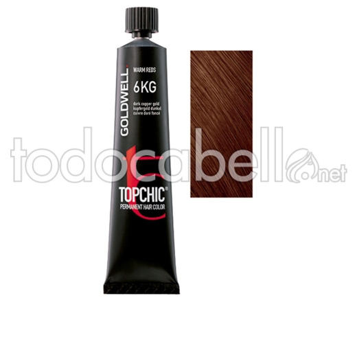 Goldwell Topchic Permanent Hair Color #6kg 60 Ml