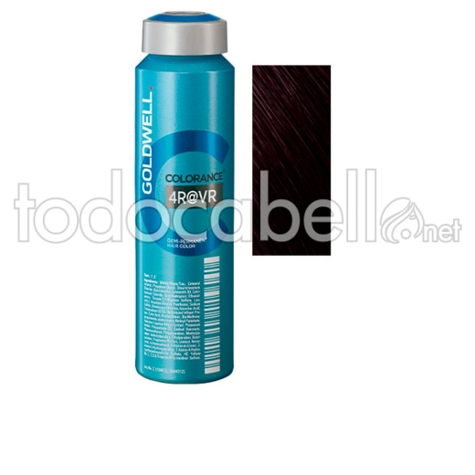 Goldwell Colorance Demi-permanent Hair Color #4r@vr 120 Ml