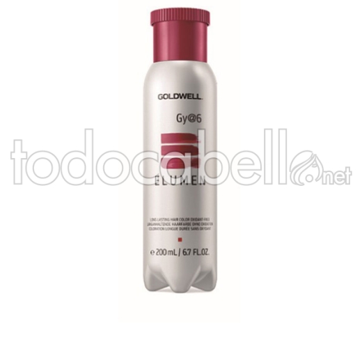 Goldwell Elumen Long Lasting Hair Color Oxidant Free #gy@6 200 Ml