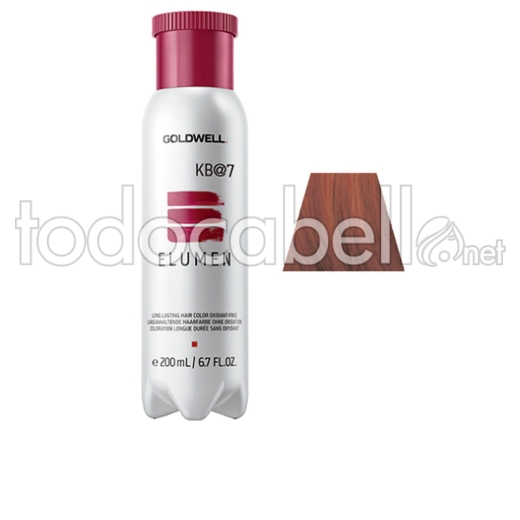 Goldwell Elumen Long Lasting Hair Color Oxidant Free #kb@7 200 Ml