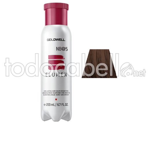 Goldwell Elumen Long Lasting Hair Color Oxidant Free #nb@5 200 Ml