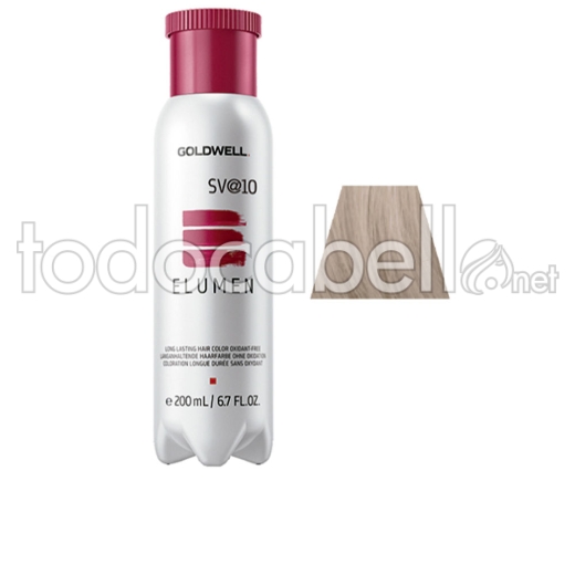 Goldwell Elumen Long Lasting Hair Color Oxidant Free #sv@10 200 Ml