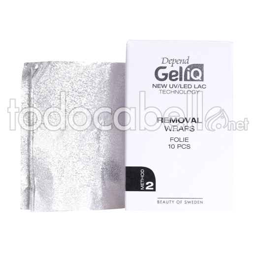 Beter Gel Iq Bandas Para Quitaesmaltes 10 U